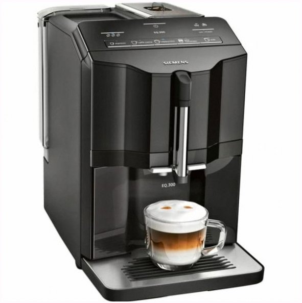 Siemens EQ300 Kaffeevollautomat TI35A209RW Schwarz