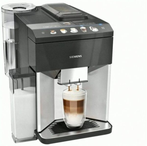 Siemens EQ500 integral Kaffeevollautomat TQ503R01 Schwarz/Edelstahl