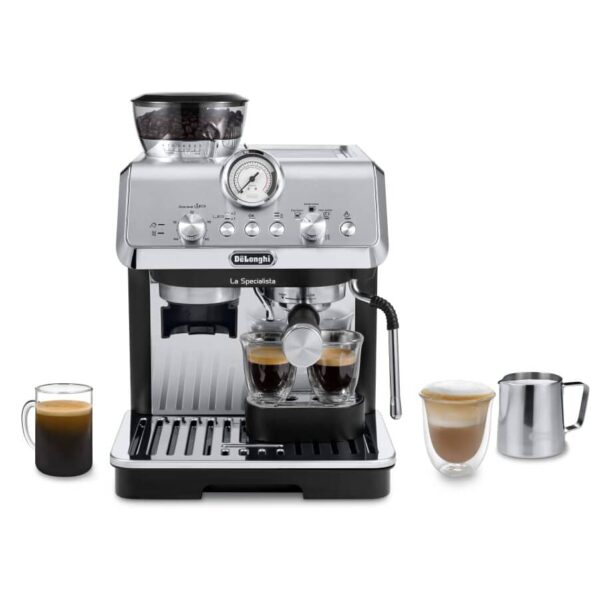 De'Longhi La Specialista Arte Espressomaschine Titan/Edelstahl